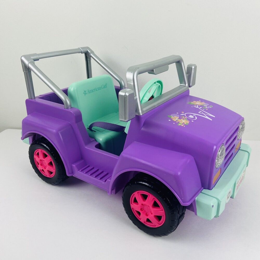 Wellie Wishers Jeep Car Garden Adventure Wheels American Girl for 14.5" Doll